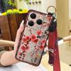 Durable Back Cover Phone Case For Tecno Spark20 Pro/KJ6 Shockproof Waterproof Fashion Ring Phone Holder Chinese Style