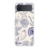 Phone Case For Samsung Galaxy Z Flip 3 4 5 Hard Folding Clear PC Bumper For Samsung Z Flip 6 Back Cover Blue Ocean Animals