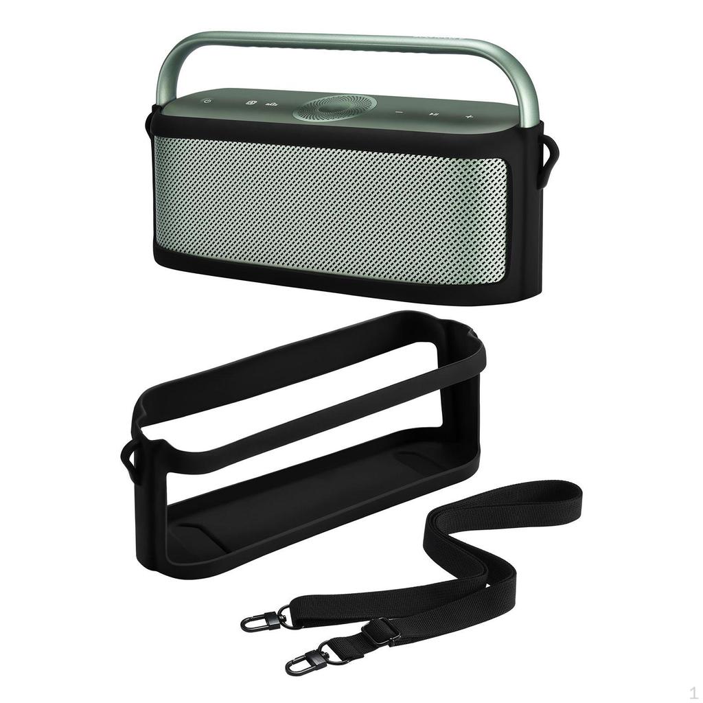 Portable Protective Speaker Case Easy to Carry x600 Shoulder Strap Shell Travel for