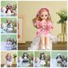 Attractive Eyes Princess Dress Up BJD Dolls 1/6 SD Princess Makeup Ball Joint Doll  Birthday Gift