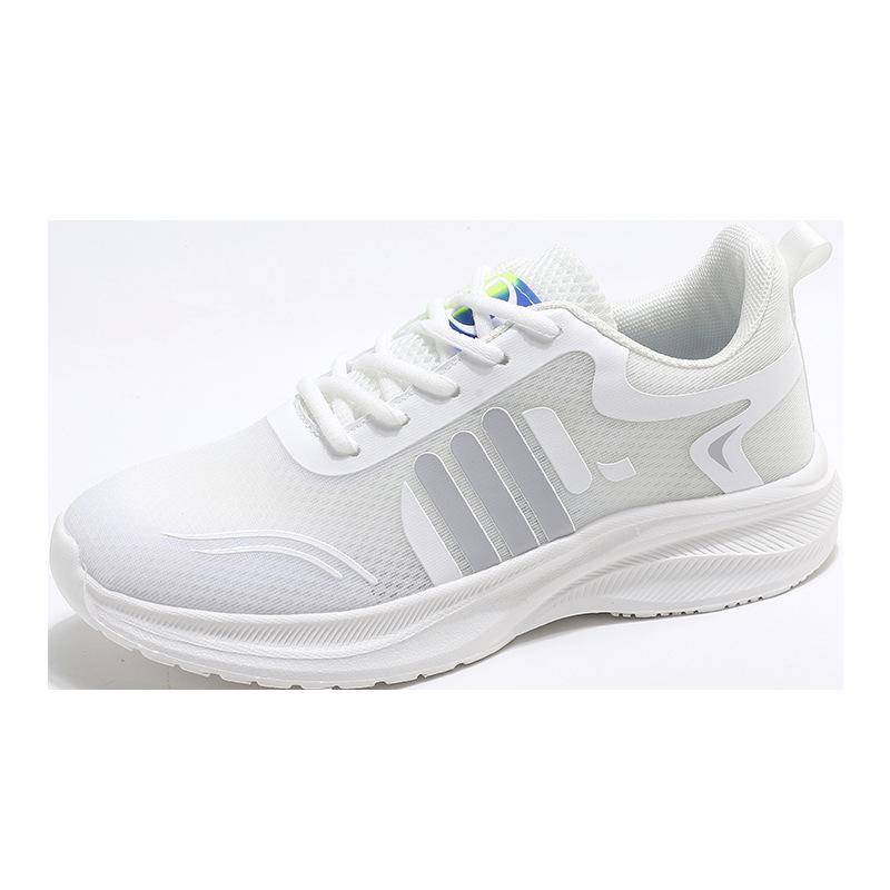 

Breathable Lightweight Non-Slip Running Shoes for Couples - Soft Sole Fashion Sneakers 40 білий