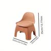 Plastic Circular Stool, Household Chair, Small Stool, Backrest Chair, Sofa, Coffee Table, Low Stool, Modern, Thick, Portable