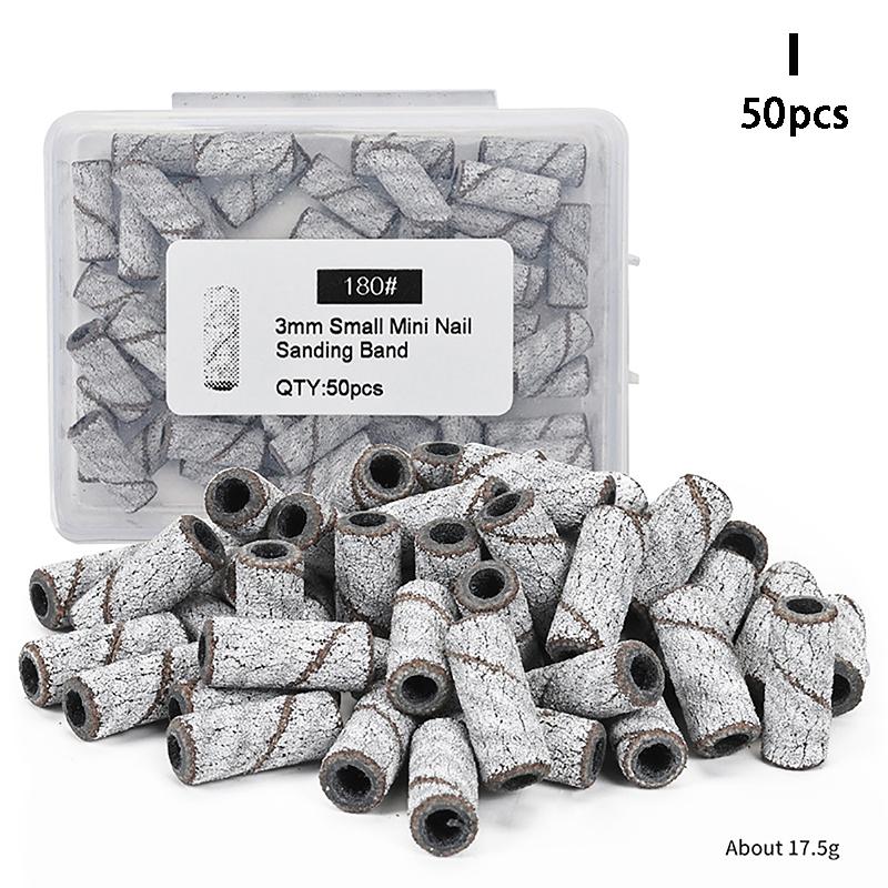 

80/150/180/240 Шлифовальные ленты Зебра Песочное кольцо Насадка Маникюр Педикюр Ногти Электрическая дрель Машина Шлифовка Снятие Фреза
