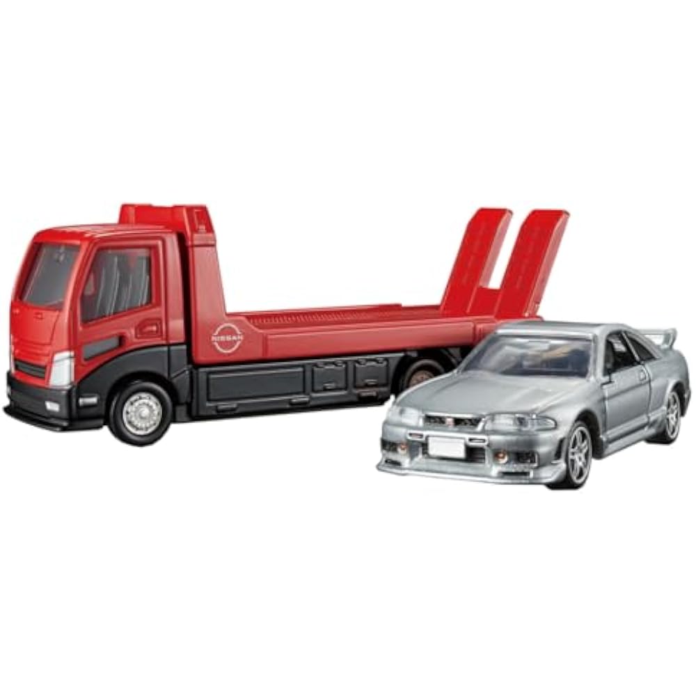 Takara Tomy Tomica Premium Tomica Transporter Nissan Skyline GT-R (BCNR33) Minicar Toy 6 years an...