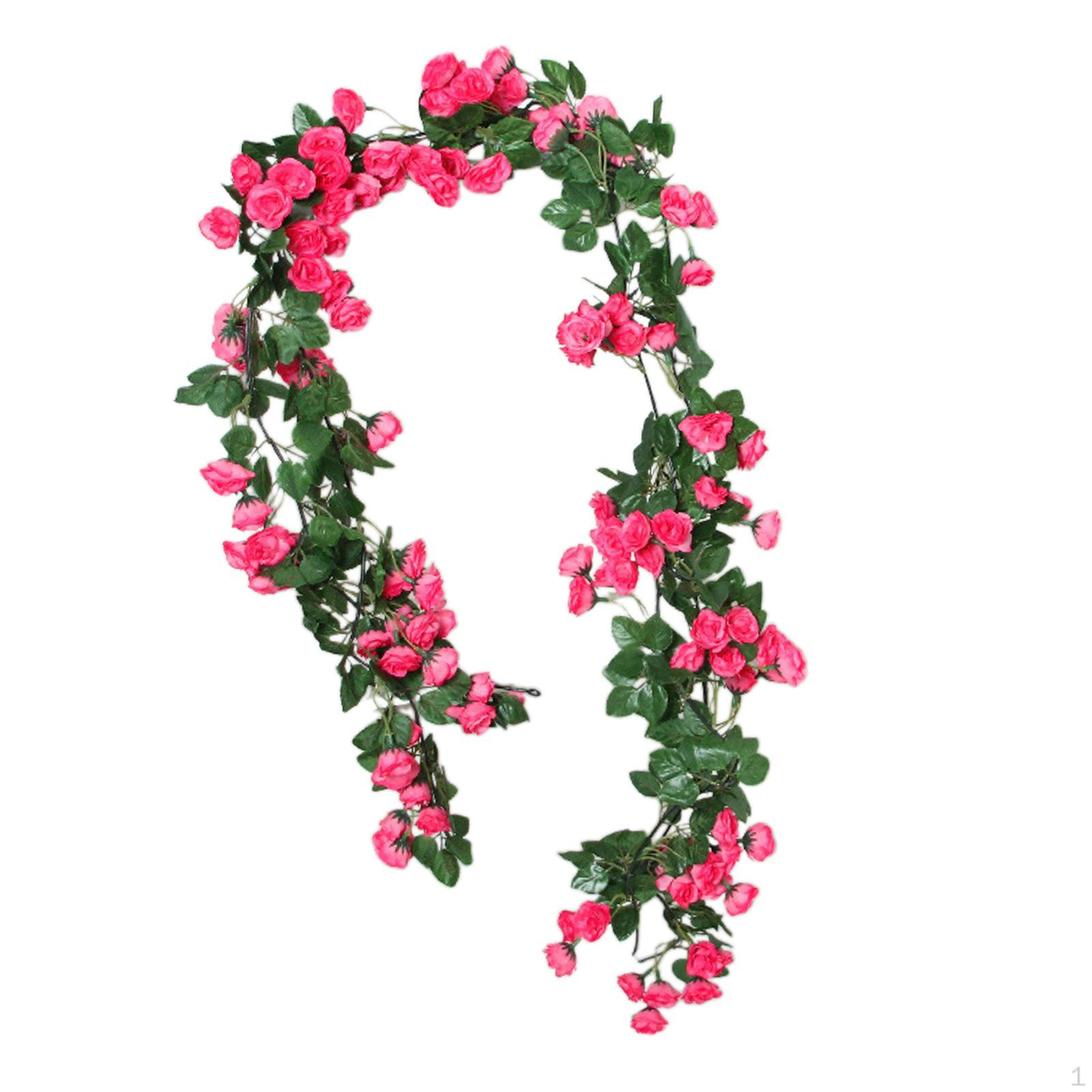 

Искусственный декор из розовой лозы для украшения дома розы красного