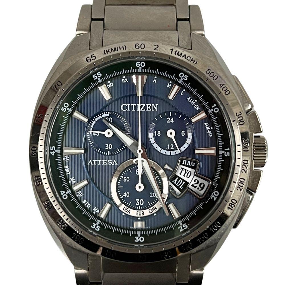 Used CITIZEN Citizen H610-T016791 Attesa Eco-Drive Watch Genuine / C1006