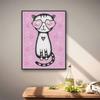 5D Diamond Painting LoveCat Full Drill Rhinestone Embroidery Cross Stitch Kits for Adults Home Decor Wall Art Gift