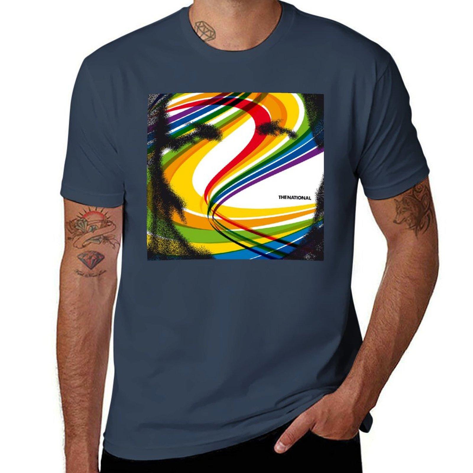 Music The National Band Logo Tour TShirt Essential Solid Color TShirt S