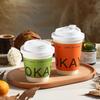 Korean Style Disposable Coffee Milk Tea Paper Cups for Photo Shoots
