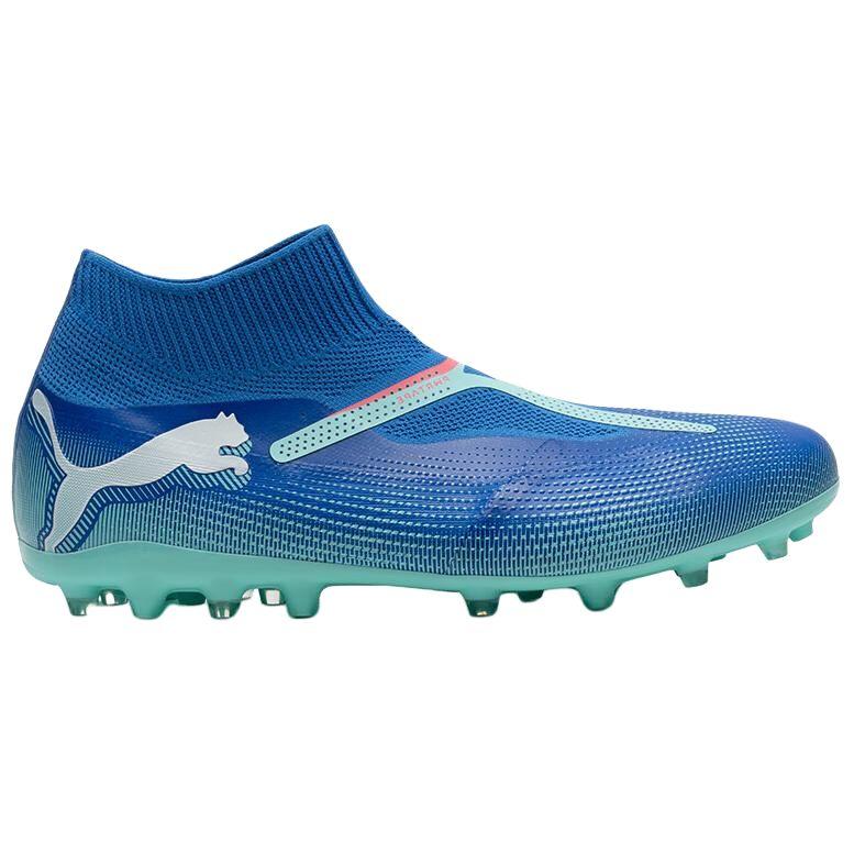New PUMA FUTURE 7 MATCH MG Multi Ground Artificial Ground Breathable Soccer Shoes Men's Blue 107929-01