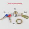 Retro Anti-Theft Safe Lock Core: Electronic Password Household Door Accessory