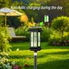 D5 2PCS Outdoor Solar Lamp Landscape Street Lights Intelligent Light Control Home Garden Solar Lamp External Ambiance Lighting