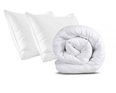 Celoroční Antialergická Přikrývka Různé velikosti + 2 Polštáře 80x80 Teplá Měkká