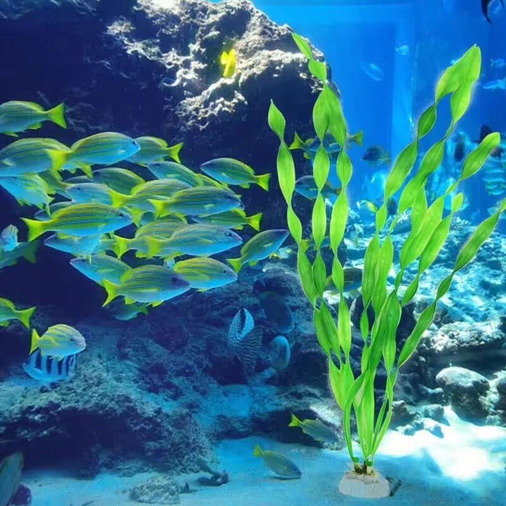 10pcs Simulated Artificial Seaweed Water Grass Creative Underwater Plants Diy Aquarium Plants  Home