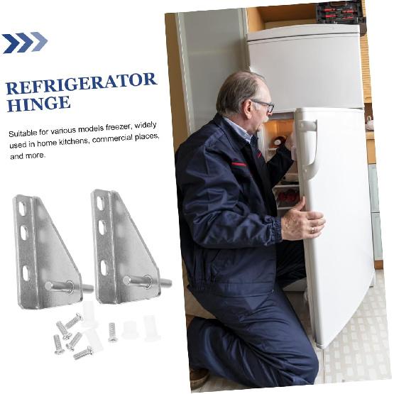 2 шт. Петли для холодильника из нержавеющей стали - Замена петли двери холодильника и морозильной камеры - 35 мм