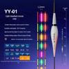 Double-Sided LED Break-Resistant Float with Color-Changing Bite Indicator for Day & Night Carp Fishing