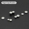 Powerful Neodymium Magnet N35 NdfeB Permanent Magnetic imanes Round Super Strong Fridge Magnets DIY 6x1 6x2 5x1 5x3 4x1.5 4x2