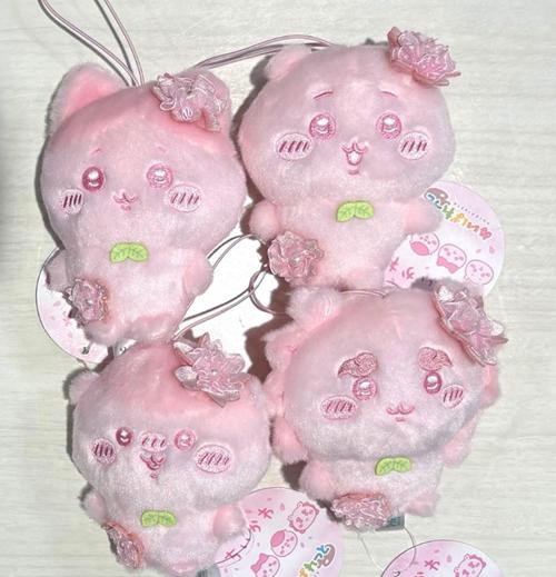 Чиикава Палитра Сакура Плюшевая кукла Набор Маскотов 4 вида вишневый цвет