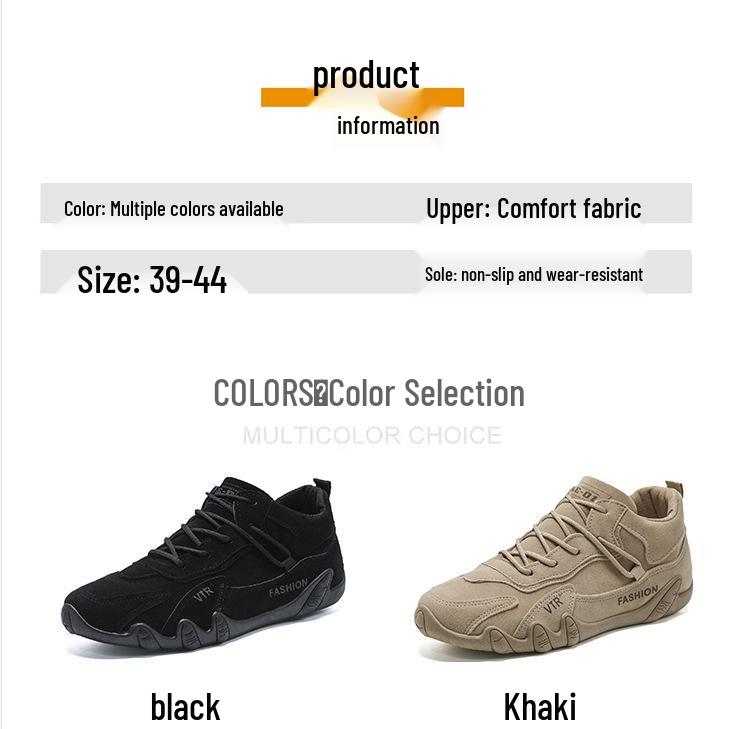 Men's Breathable Summer Work Shoes - Non-Slip Casual Sneakers for Construction Sites