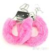Furry Fuzzy Handcuffs Stylish Soft Metal Adult Night Party Game