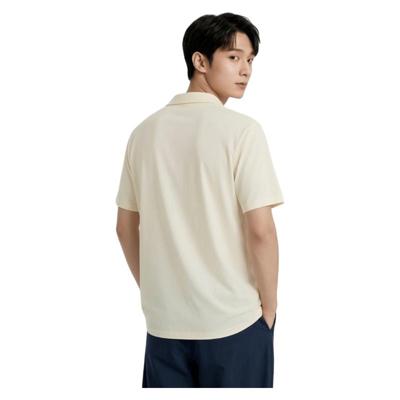 Adidas Men's Wrinkle-Resistant Breathable Sports Casual Polo Short Sleeve JI6026