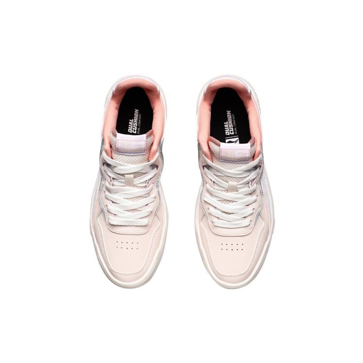 Li-Ning Wave Superwave Lite Pink Apricot Women Sneakers Standard-White AGCR048-2