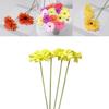 Daisy Artificial Flower Decor With Silk Material For Home Styling And Photography Scenes