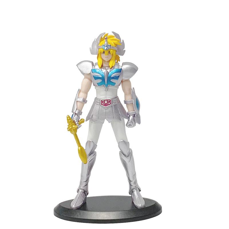 Anime Figur Phoenix Ikki Hyoga Seiya Shiryu Stehend Rüstungsmodell Spielzeug PVC Desktop Sammlung Dekoration