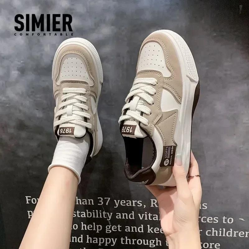 New Platform Shoes Women Sneakers Platform Vulcanized Shoes Fashion Comfortable Women's Shoes Casual Sneakers Tenis Masculino