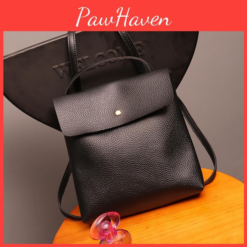 Elegant Fashion Women Backpack With Hasp Closure And Shoulder Straps For Casual Style