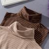 Autumn/Winter Half High Turtleneck Fake Collar Korean Striped Casual Detachable Collar Neck Scarf Cover Pullover Collars