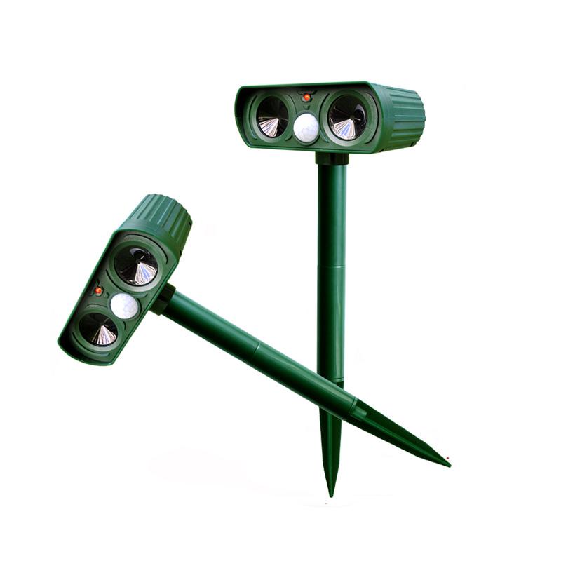 Temixi Solar-Powered Infrared Cat and Dog Repeller