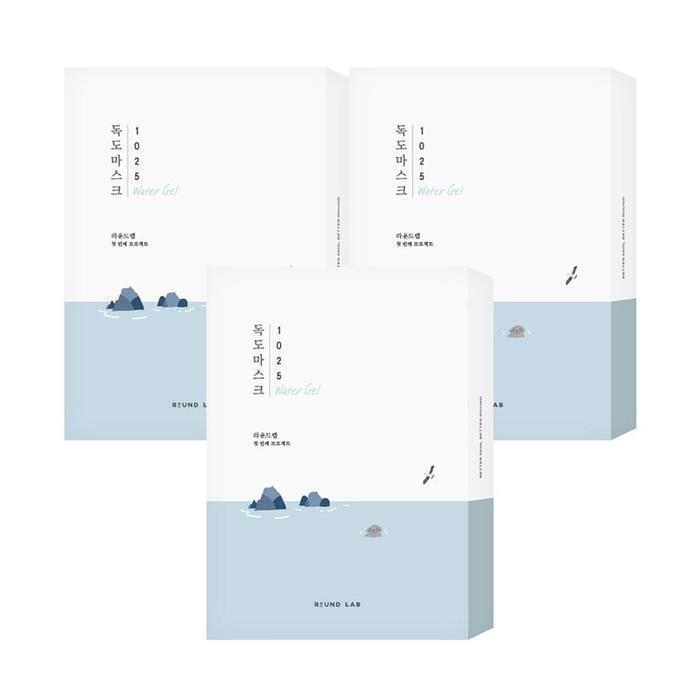 

ROUNDLAB 1025 Dokdo Moisture Water Gallery Mask Pack 10 Sheets X 3 2507 (39103003)