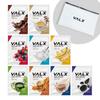 VALX Whey Individually Trial 9 Flavors Royal Milk Cafe Au Caramel Cookies Whey Supervised by Yoshinori Made In Japan Protein, Wrapped, Pack,