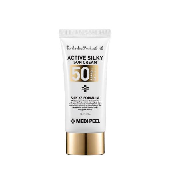 

[Medi-Peel] Активный шелковистый солнцезащитный крем SPF50 + PA +++ 50 мл