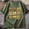 Respect The Local Wildlife TShirt Unisex Women Gift for Nature Lover T Shirt Animal Vintage Postage Tshirt Streetwear Male Tops
