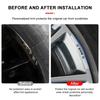 4Pcs Car Wheel Badge Sticker Emblem Decoration For BMW 320Li 325Li 330Li 325i E60 E64 E70 E83 E85 E87 E90 E92 E71 F10 F30 F20