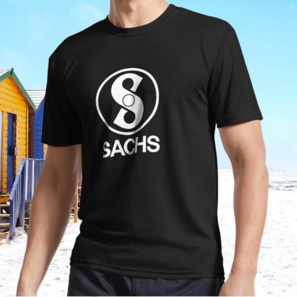 

New Sachs S logo (white) Active T-Shirt Funny Size S - 5XL 4XL
