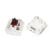 10Pcs Mechanical Keyboard Switch Brown Switch Premium ABS Delicate Structure Long Service Life Mechanical Switches