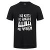 Cool Piano 88 Keys 10 Fingers No Problem TShirt Men Wome Summer Fashion Streetwear Casual Short Sleeve Cotton Funny Tshirt