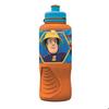 Gourde ergonomique - SAM LE POMPIER - 430 ml - Plastique sans BPA - Orange - Multisport