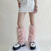 Plüsch-Beinwärmer Heiße Mädchen-Accessoires Hohe Wadenstiefel-Socken Abdecksocken