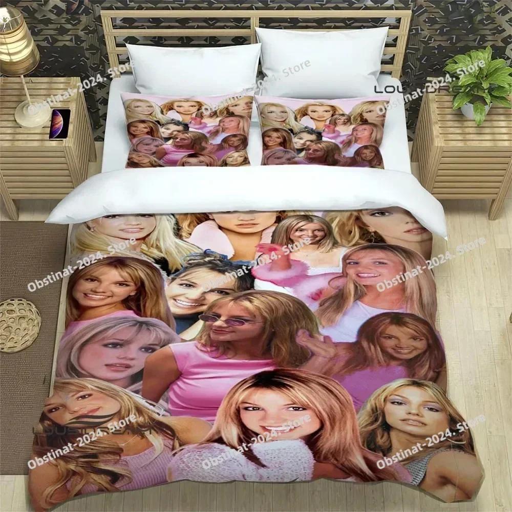Star Britney Spearsr Bedding Sets exquisite bed supplies set duvet cover bed comforter set bedding set luxury birthday gift