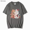 Year of The Dragon TShirt 100% Cotton Short-sleeved Tees Women's Couple Loose 100% Cotton Shirt Summer Men's T-shirt