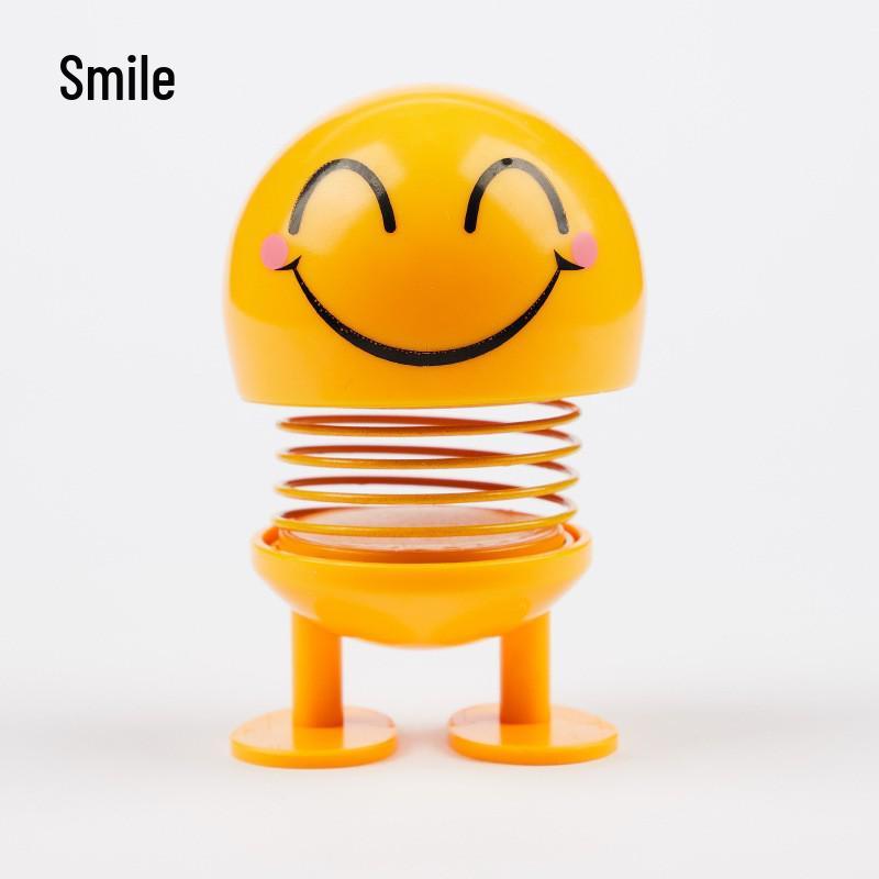 Douyin Kreslená Autíčko Emotikon Bobblehead Hračka Ozdoba