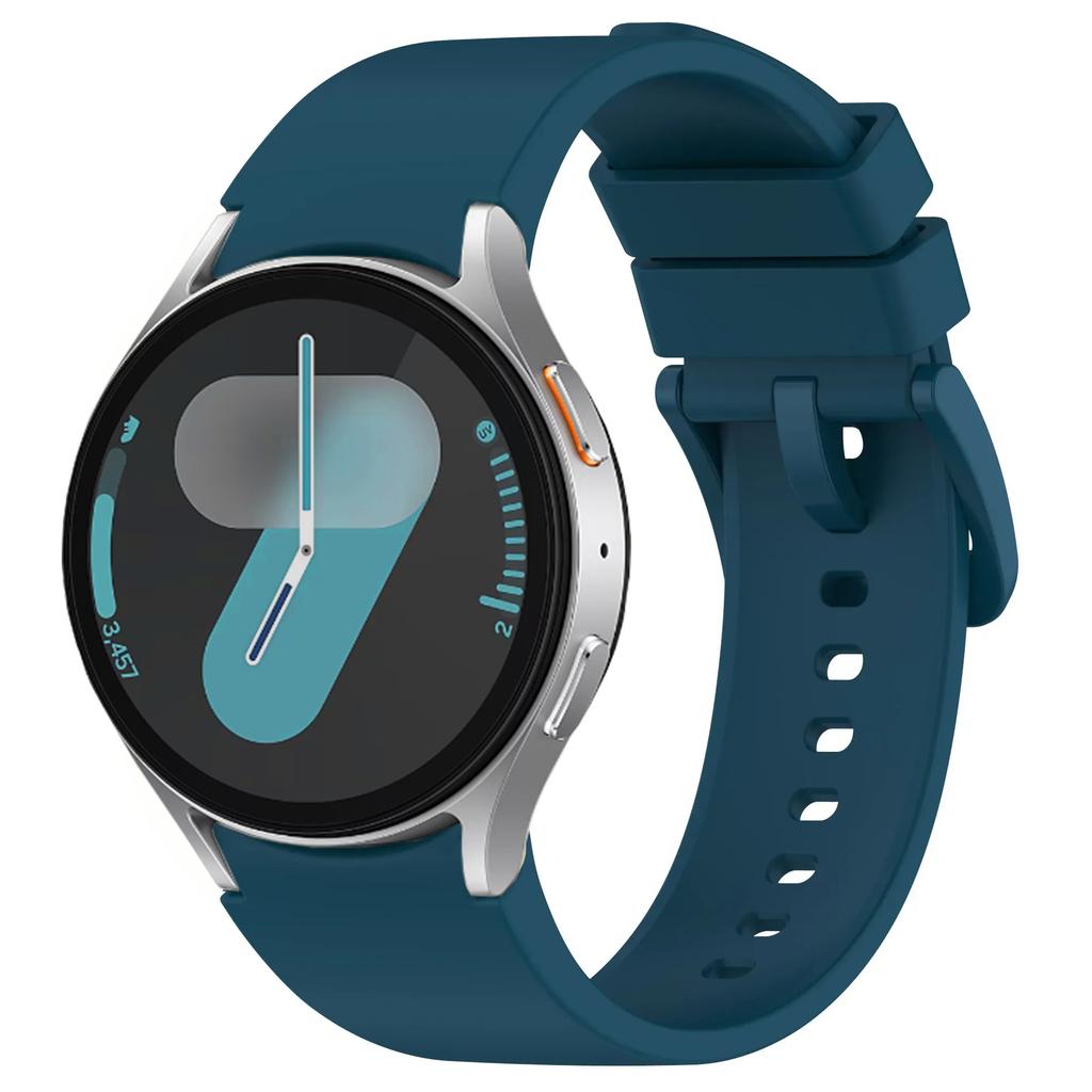 Silicone Strap for Samsung Galaxy Watch 4 Classic 46/42mm 5 Pro 45mm Bracelet for Galaxy 7 6 5 4 44mm 40mm/6Classic 47 43mm Band