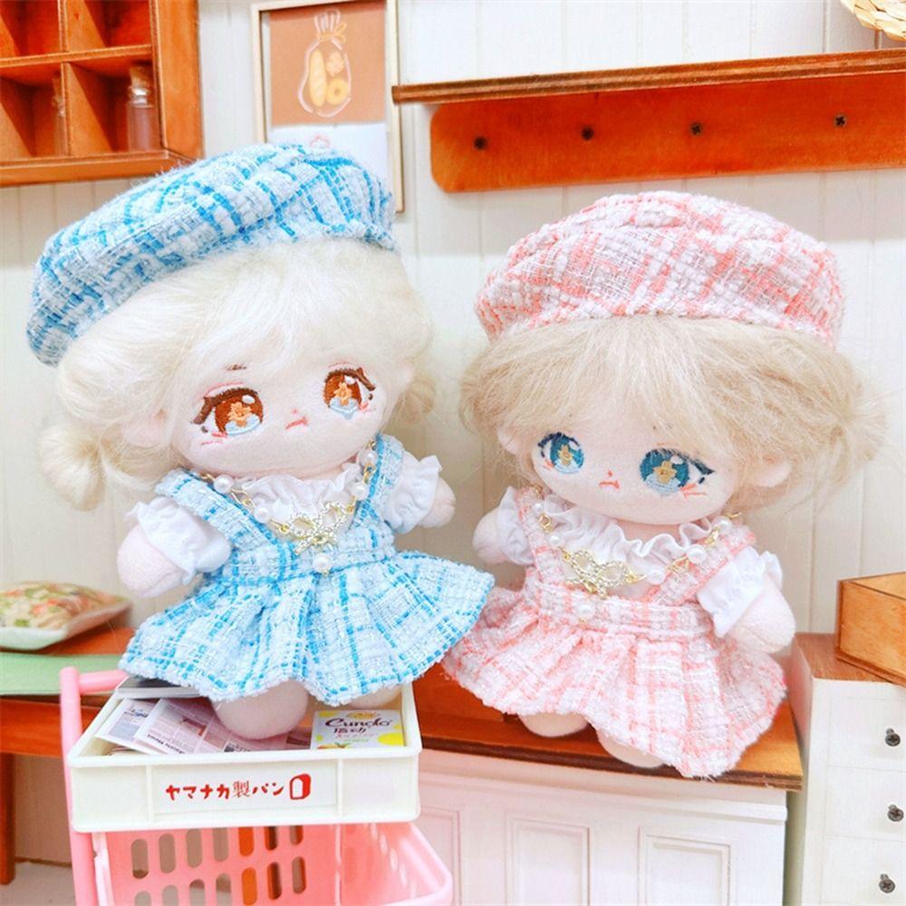 

Cute Doll Lovely Clothes 2 Colors Shirt Necklace 10cm Cotton Doll/EXO Idol Dolls рожевий