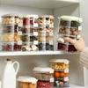Multi-layer Plastic Spice Storage Boxes Dried Chili Pepper Spice Condiment Boxes Storage Boxes Household Sealed Jars for Kitchen