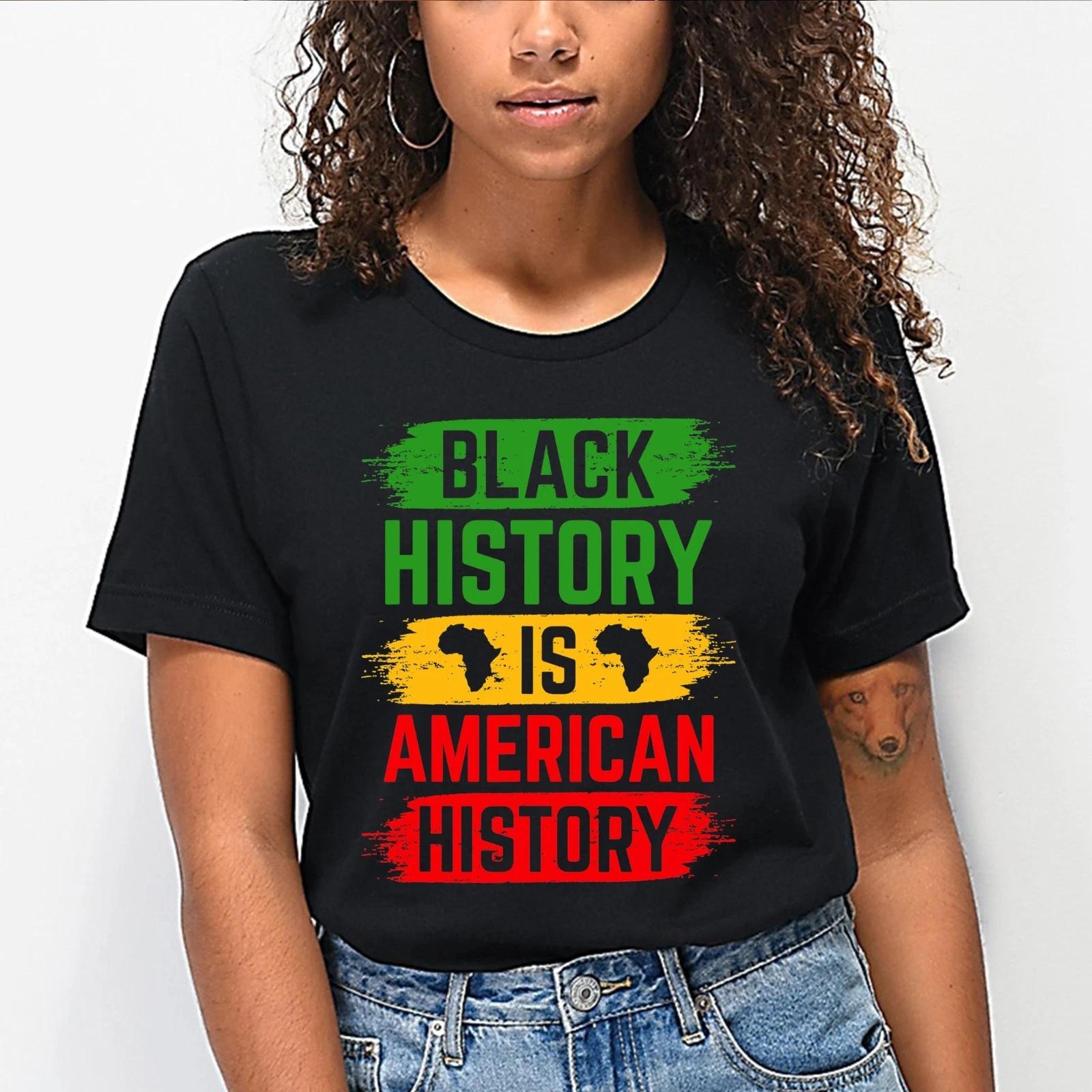 Black History Month Tee, Black History is American History Tee, African American S