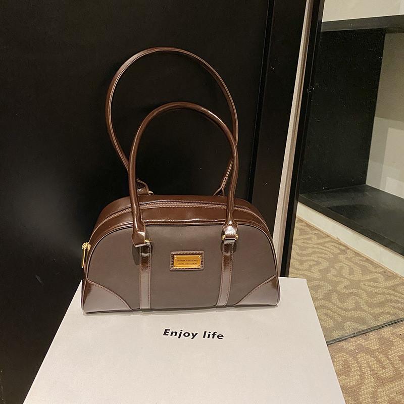 Stylish Large Capacity Two-tone Shell Bag For Women Modern Chic Everyday Use